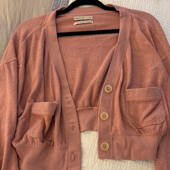 Urban Outfitters Pink Cardigan Sweater - Picture 4 of 5